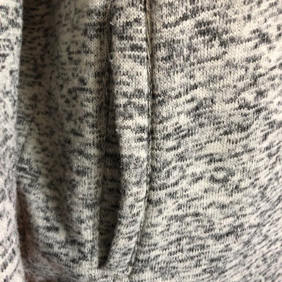 Beverly Hills Polo Club Gray Marled Zip-Up Knit Jacket Sweater XL - Picture 7 of 9